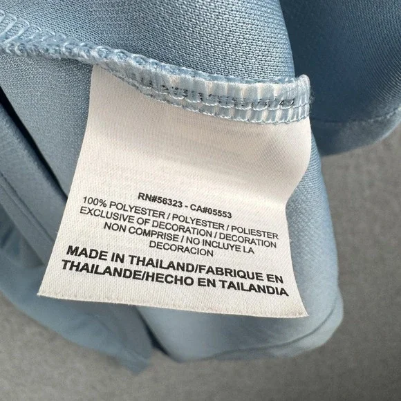 Nike Golf Polo Shirt Mens 2XL Light Blue Dri FIT Briggs & Stratton Embroidered - Picture 7 of 11